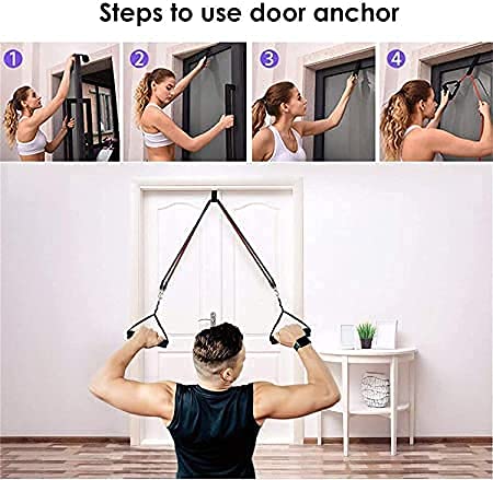 Exercise Bands Fitness Gym Resistance Bands Kit for Men Women