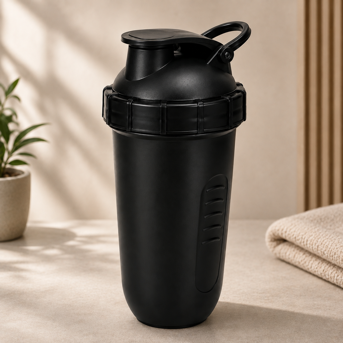 800 ML Gym Shaker Bottle - Leakproof BPA - Free Protein Shaker with Mixing Ball