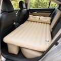 Inflatable Car Bed -- Portable Travel Mattress with Air Pump
