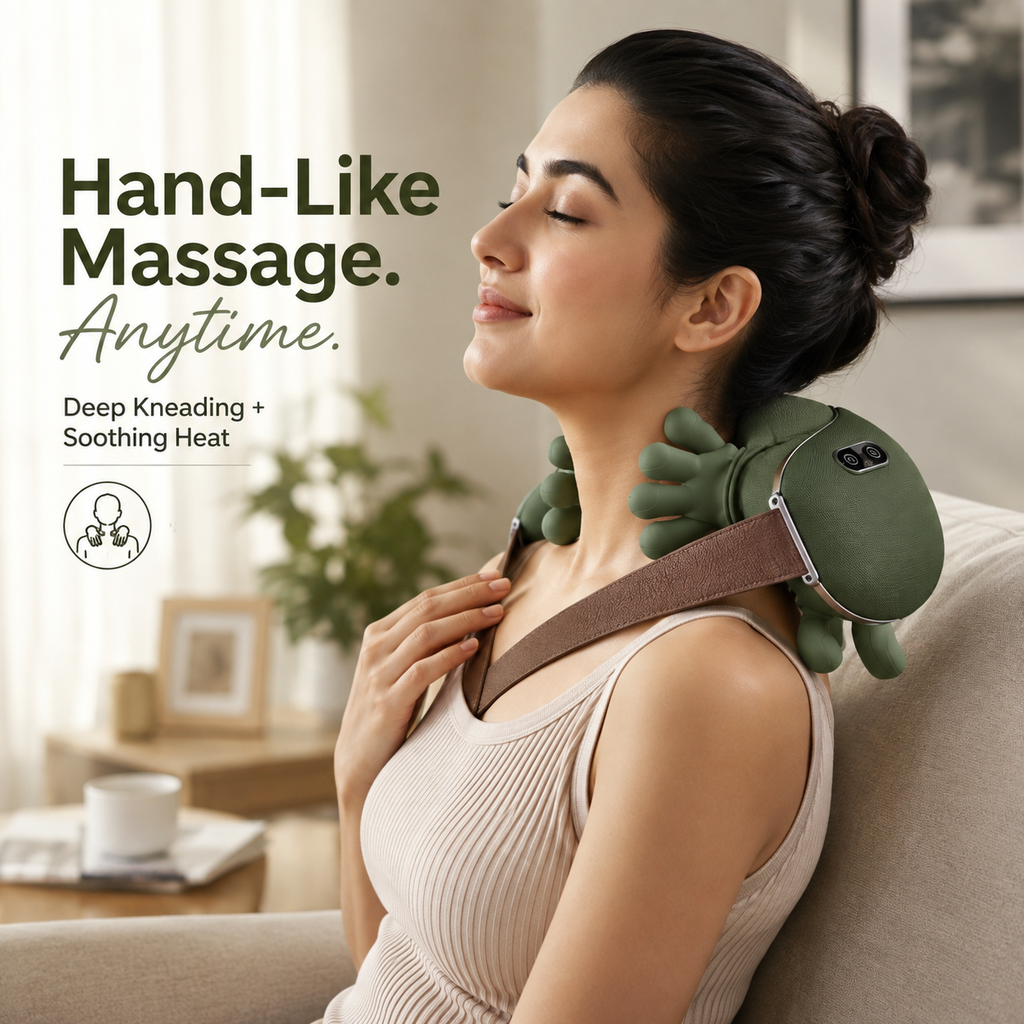 Hand Type Rechargeable Neck & Shoulder Massager