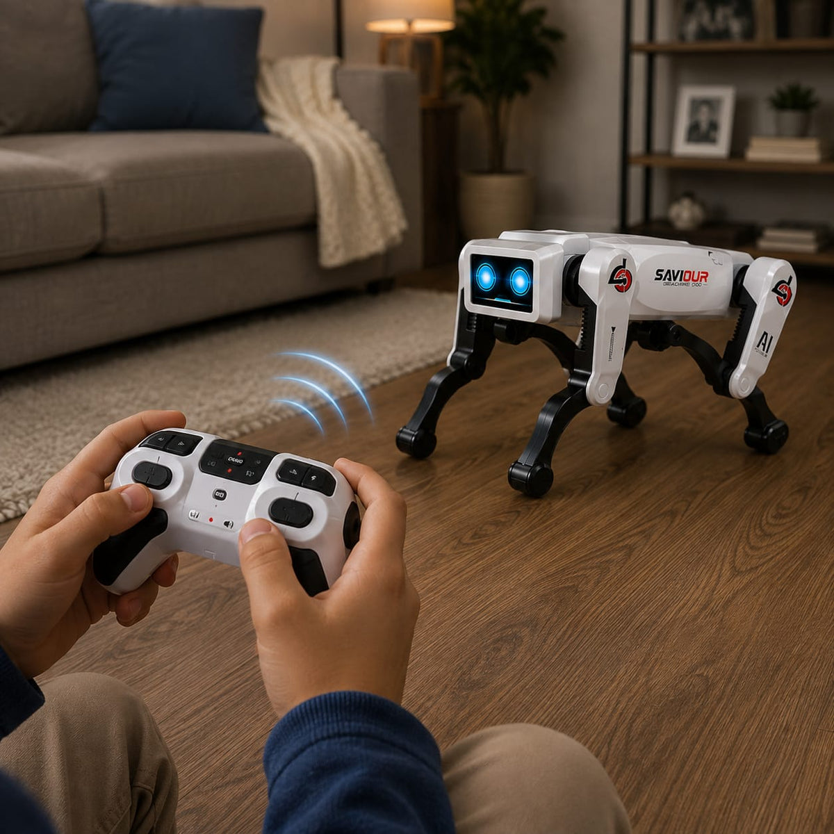 AI Robot Dog -- Remote Controlled Walking, Jumping & Dancing Robot Toy