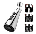 360° Rotating Faucet Extension Nozzle with 3 Water Flow Modes | Adjustable Tap Extender For Kitchen Sink & Basin